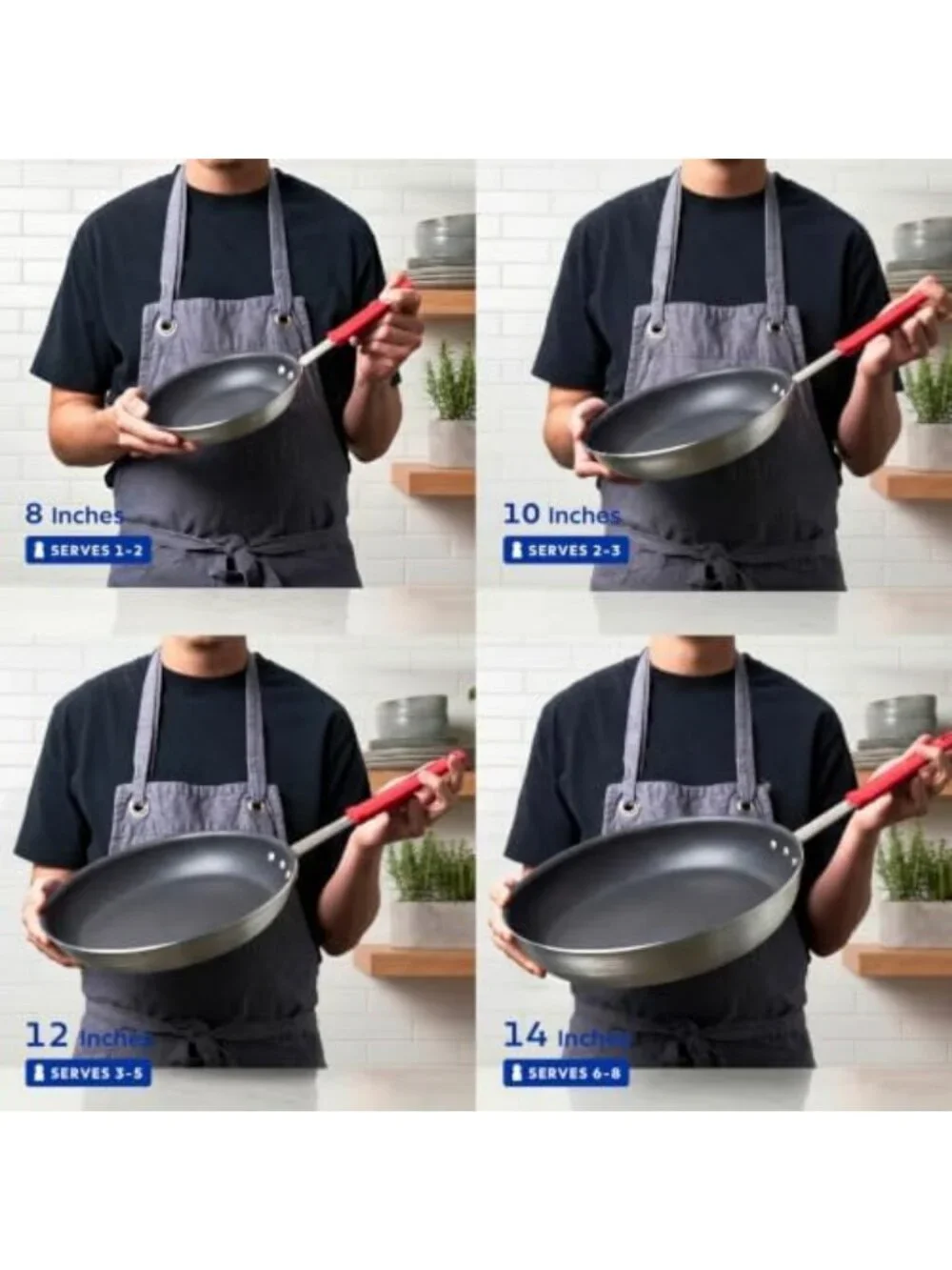 10-Inch Non-Stick Frying Pan - Professional Cookware for Easy Cooking & Cleanup